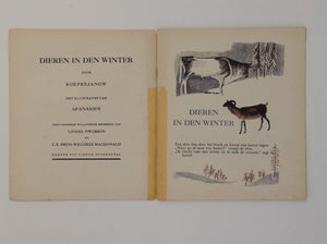 KOEPREJANOW / AFANASJEW. Dieren in den Winter Door Koeprejanow Met Illustraties Van Afanasjew 