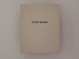 PETER BONDE. Peter Bonde - Nordic Arts Centre Helsinki 1992