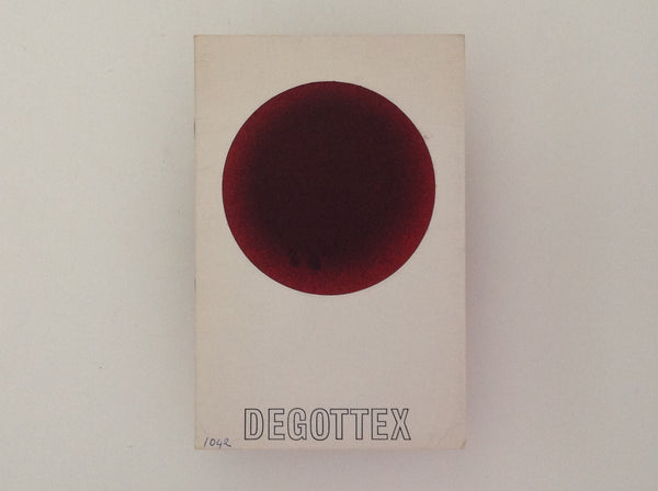 ALAIN JOUFFROY / DEGOTTEX. Degottex - Horspheres 67 