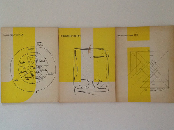 Museumjournaal Periodiek Voor Moderne Kunst Serie 13 / 4 - 5 En 6 . Amsterdam: Stichting Kunstpublicaties, 1968