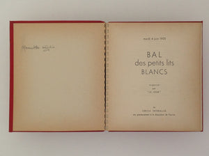 Bal Des Petits Lits Blancs - Mardi 4 Juin 1935