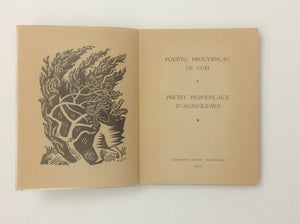 Poueto Prouvencau De Vuei - Poetes Provencaux D' Aujour D'Hui 1956  - BARTHELEMY A. TALADOIRE - Numbered Edition