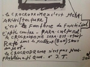 TINGUELY. Le Crocrodrom - Le Zig & Puce . Paris: Centre Pompidou, 1977.