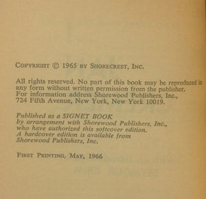 I Jan Cremer - an Autobiographical Novel - Introduction By Seymour Krim .